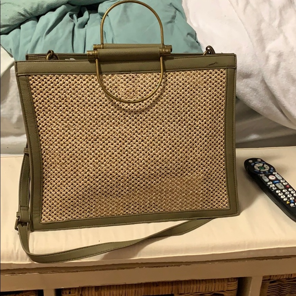 Brand new Anthropologie Portia Woven Tote Bag